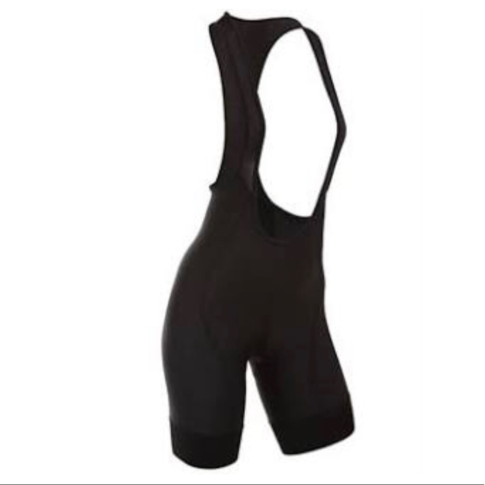 Black Bottoms cycle shorts with bib in Black